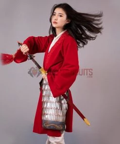 OneHeroSuits Mulan 2020 New Style Red Cosplay Costumes