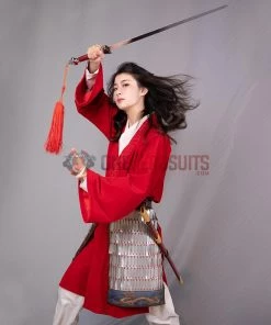 OneHeroSuits Mulan 2020 New Style Red Cosplay Costumes