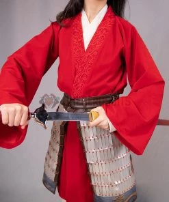 OneHeroSuits Mulan 2020 New Style Red Cosplay Costumes