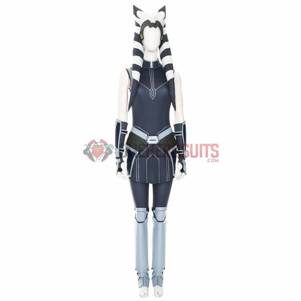 1herosuits Star Wars Clone Wars Cosplay Costumes Ahsoka Tano Cosplay Suit 2 1herosuits Star Wars Clone Wars Cosplay Costumes Ahsoka Tano Cosplay Suit