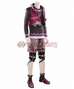 1herosuits Xenoblade Chronicles Cosplay Costumes Shulk Red Cosplay Suit