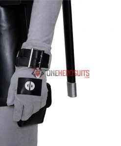 OneHeroSuits X-Force Deadpool Costume White Leather Deadpool Cosplay Suit