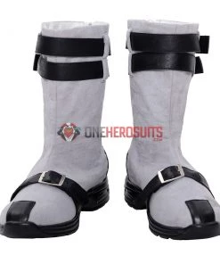 OneHeroSuits X-Force Deadpool Boots White Leather Deadpool Cosplay Shoes Costumes 8 OneHeroSuits X-Force Deadpool Boots White Leather Deadpool Cosplay Shoes Costumes