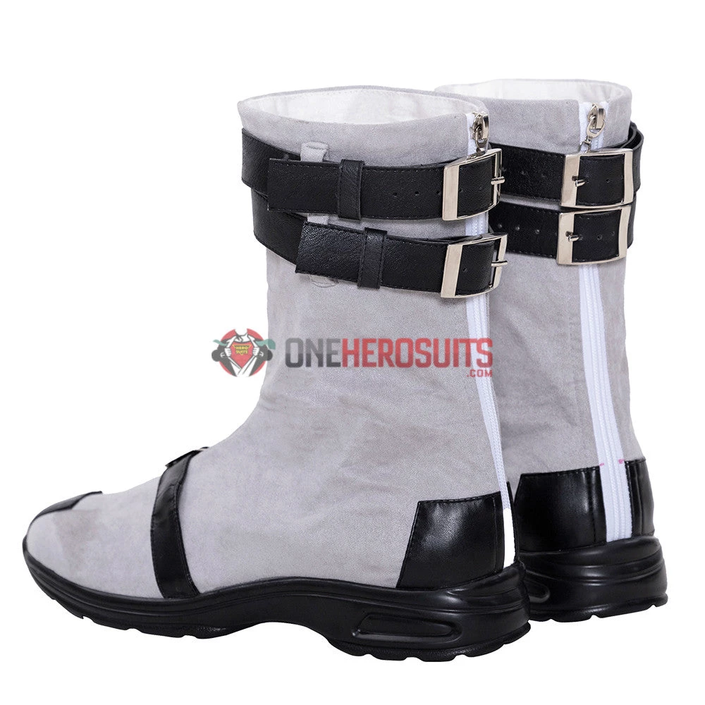 OneHeroSuits X-Force Deadpool Boots White Leather Deadpool Cosplay Shoes Costumes 4 OneHeroSuits X-Force Deadpool Boots White Leather Deadpool Cosplay Shoes Costumes