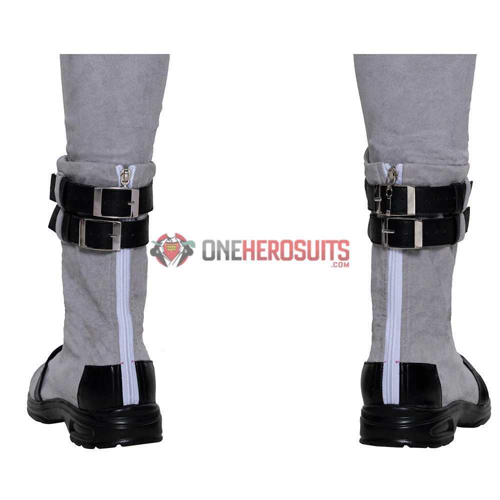 OneHeroSuits X-Force Deadpool Boots White Leather Deadpool Cosplay Shoes Costumes 5 OneHeroSuits X-Force Deadpool Boots White Leather Deadpool Cosplay Shoes Costumes