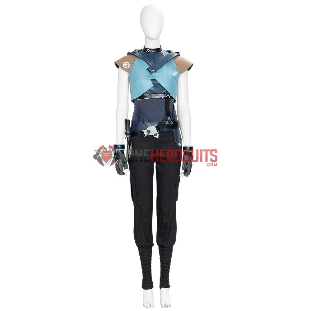 OneHeroSuits Valorant Jett Cosplay Costumes Movie Level 2 OneHeroSuits Valorant Jett Cosplay Costumes Movie Level