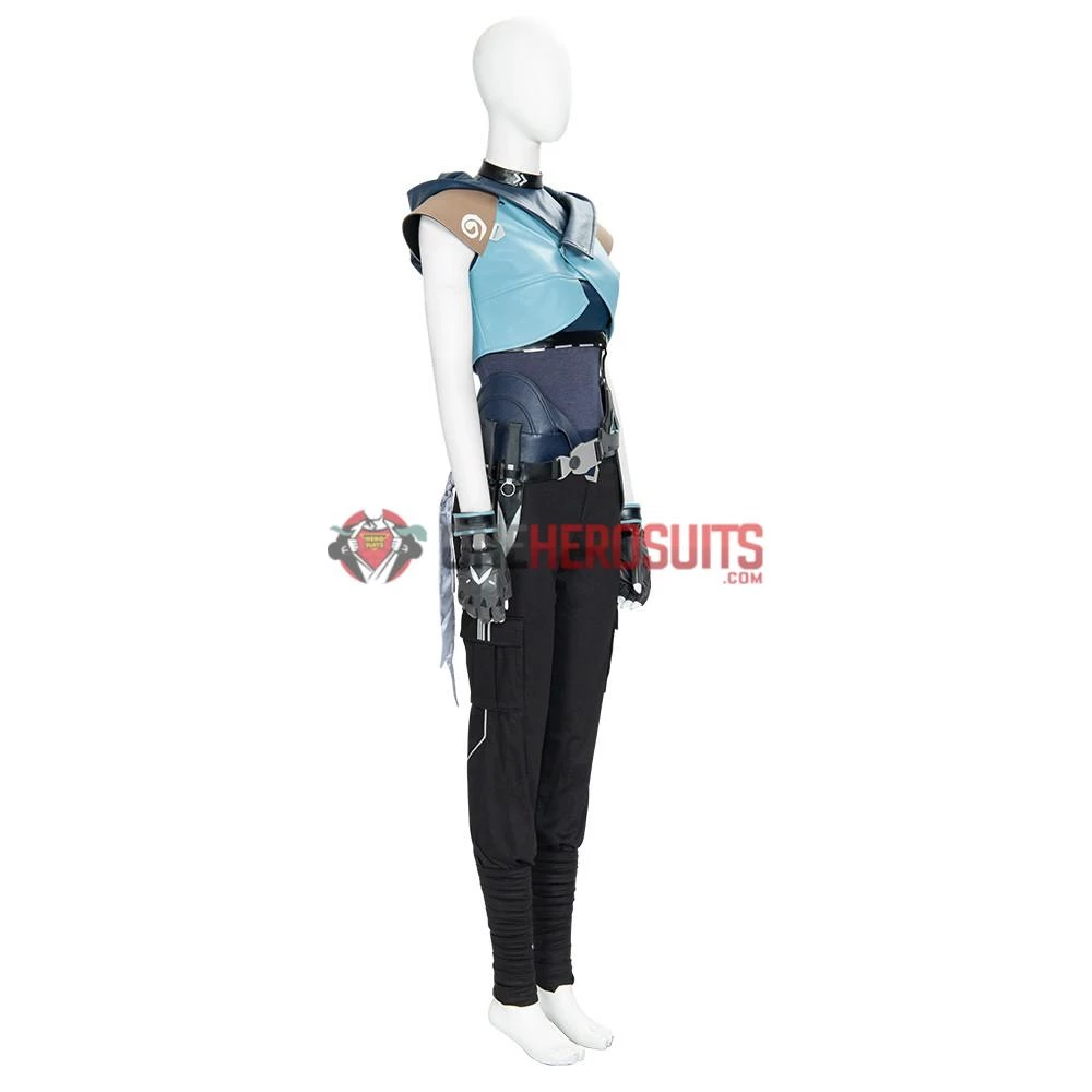 OneHeroSuits Valorant Jett Cosplay Costumes Movie Level 4 OneHeroSuits Valorant Jett Cosplay Costumes Movie Level
