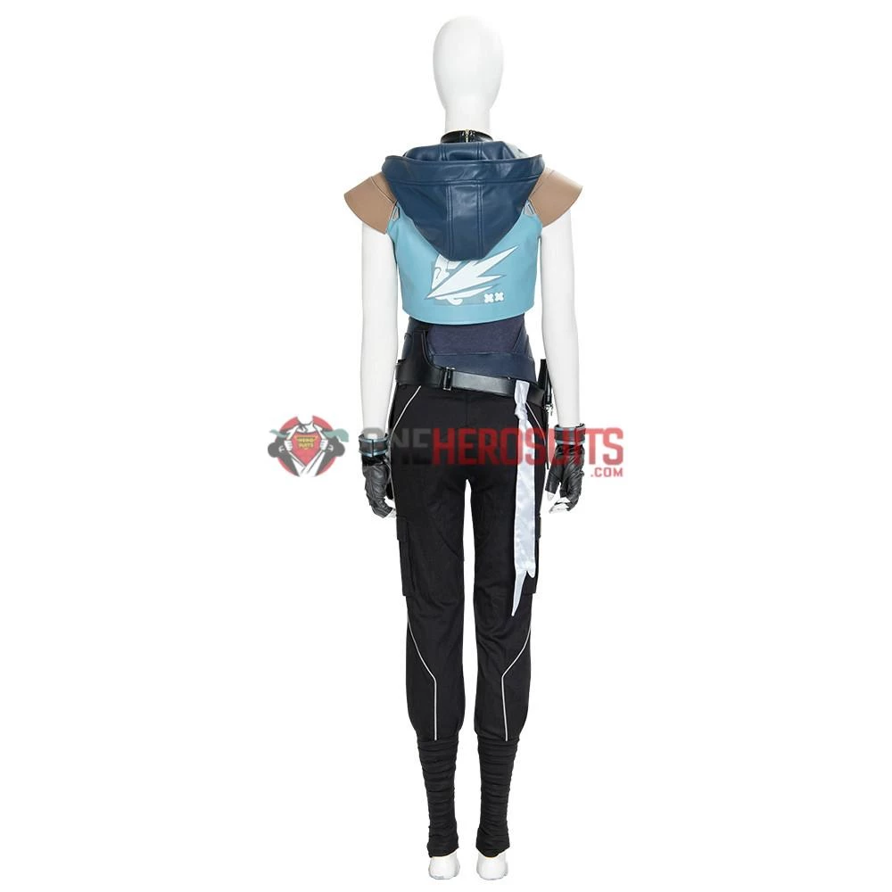 OneHeroSuits Valorant Jett Cosplay Costumes Movie Level 5 OneHeroSuits Valorant Jett Cosplay Costumes Movie Level
