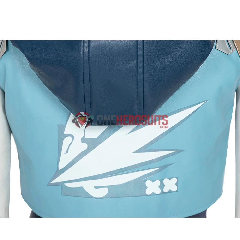 OneHeroSuits Valorant Jett Cosplay Costumes Movie Level 6 OneHeroSuits Valorant Jett Cosplay Costumes Movie Level