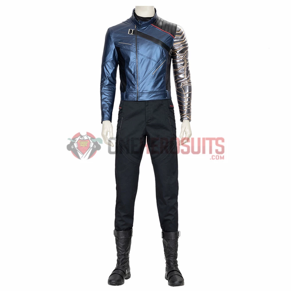 OneHeroSuits The Falcon And The Winter Soldier Cosplay Costumes The Winter Soldier Leather Suit 3 OneHeroSuits The Falcon And The Winter Soldier Cosplay Costumes The Winter Soldier Leather Suit