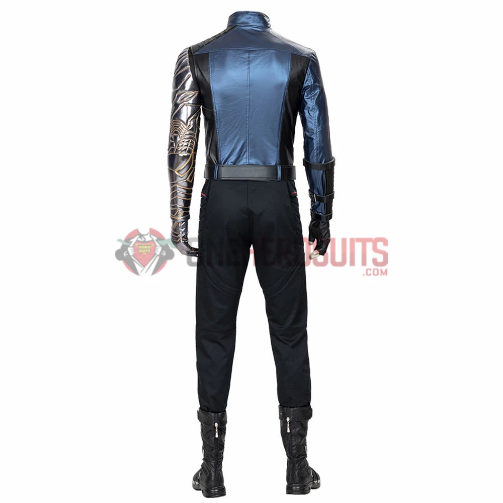 OneHeroSuits The Falcon And The Winter Soldier Cosplay Costumes The Winter Soldier Leather Suit 7 OneHeroSuits The Falcon And The Winter Soldier Cosplay Costumes The Winter Soldier Leather Suit