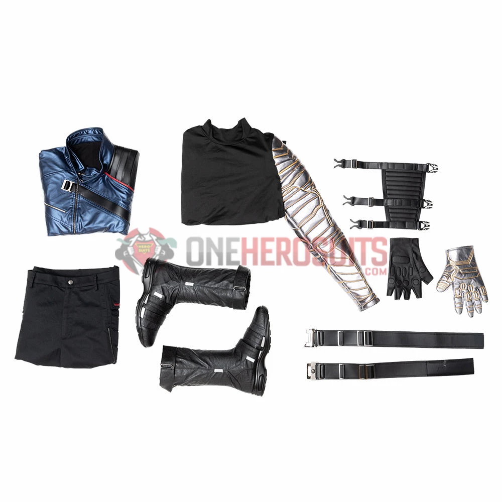 OneHeroSuits The Falcon And The Winter Soldier Cosplay Costumes The Winter Soldier Leather Suit 2 OneHeroSuits The Falcon And The Winter Soldier Cosplay Costumes The Winter Soldier Leather Suit