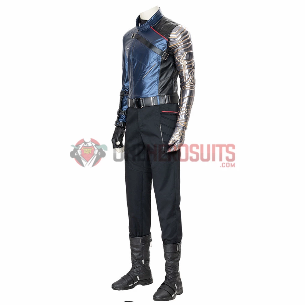 OneHeroSuits The Falcon And The Winter Soldier Cosplay Costumes The Winter Soldier Leather Suit 4 OneHeroSuits The Falcon And The Winter Soldier Cosplay Costumes The Winter Soldier Leather Suit