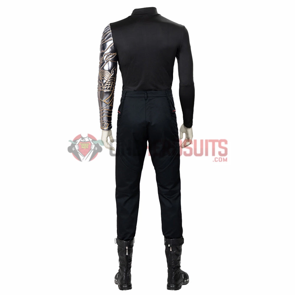 OneHeroSuits The Falcon And The Winter Soldier Cosplay Costumes The Winter Soldier Leather Suit 13 OneHeroSuits The Falcon And The Winter Soldier Cosplay Costumes The Winter Soldier Leather Suit