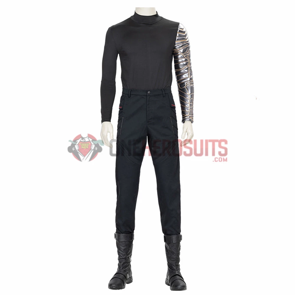 OneHeroSuits The Falcon And The Winter Soldier Cosplay Costumes The Winter Soldier Leather Suit 12 OneHeroSuits The Falcon And The Winter Soldier Cosplay Costumes The Winter Soldier Leather Suit