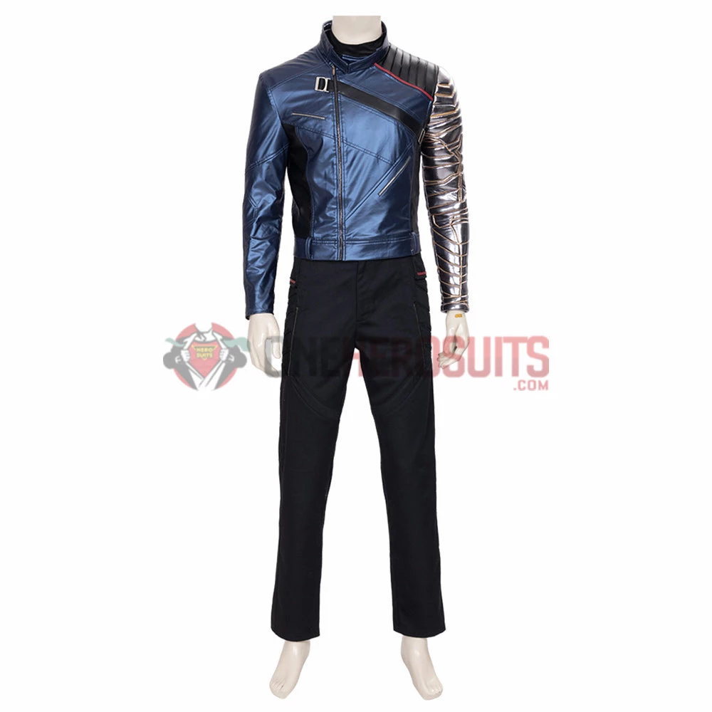 OneHeroSuits The Falcon And The Winter Soldier Cosplay Costumes The Winter Soldier Leather Suit 11 OneHeroSuits The Falcon And The Winter Soldier Cosplay Costumes The Winter Soldier Leather Suit