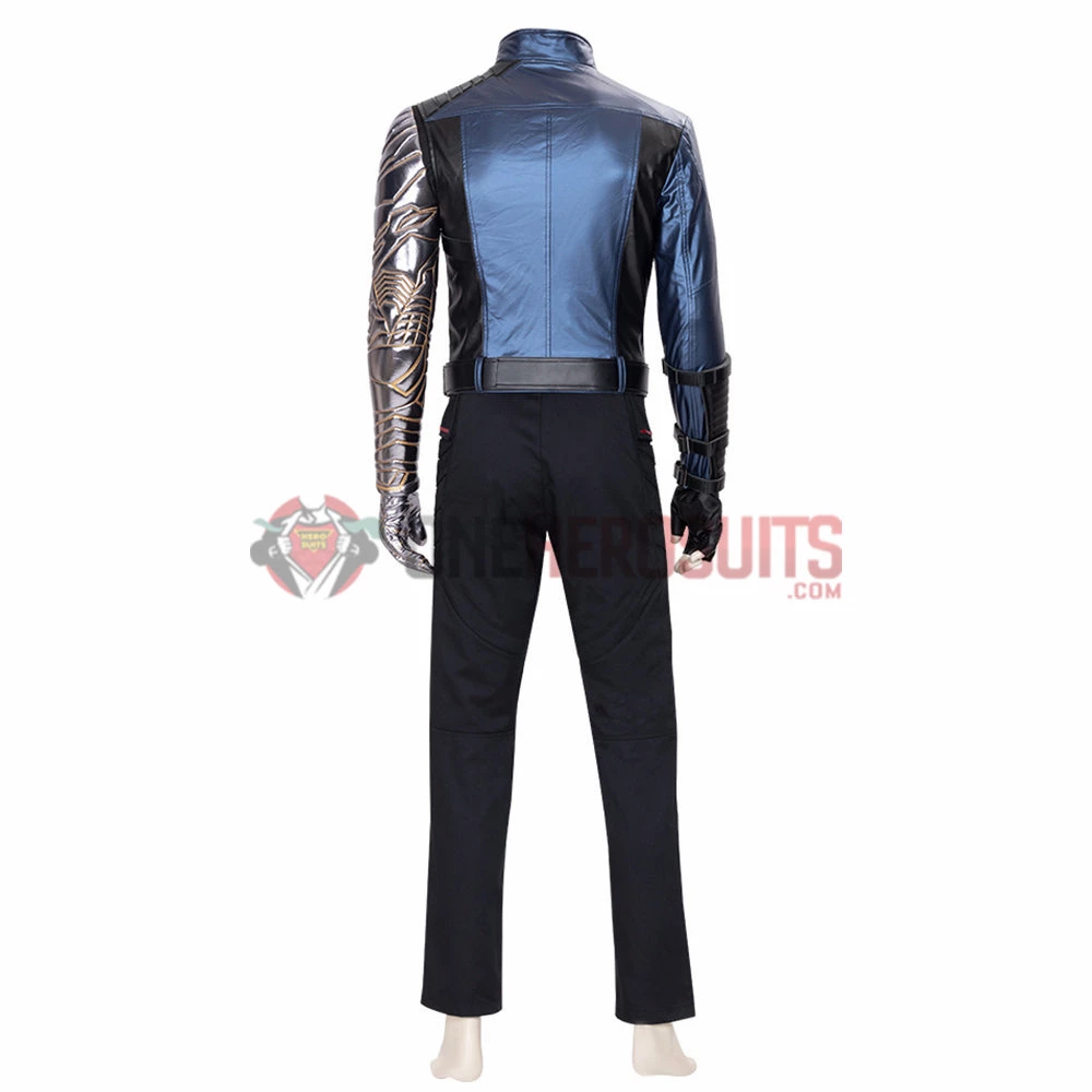 OneHeroSuits The Falcon And The Winter Soldier Cosplay Costumes The Winter Soldier Leather Suit 9 OneHeroSuits The Falcon And The Winter Soldier Cosplay Costumes The Winter Soldier Leather Suit