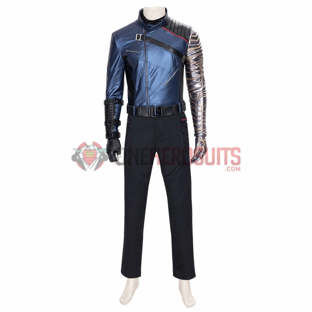 OneHeroSuits The Falcon And The Winter Soldier Cosplay Costumes The Winter Soldier Leather Suit 8 OneHeroSuits The Falcon And The Winter Soldier Cosplay Costumes The Winter Soldier Leather Suit