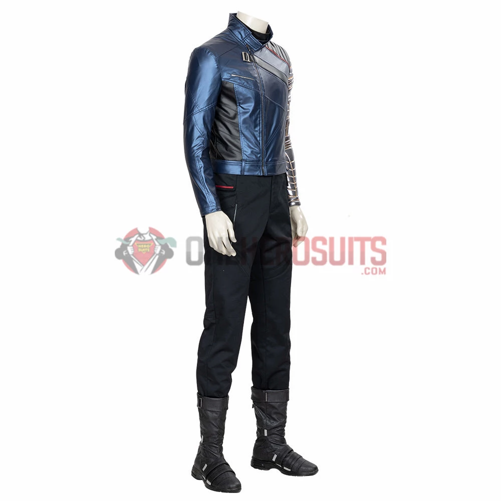 OneHeroSuits The Falcon And The Winter Soldier Cosplay Costumes The Winter Soldier Leather Suit 5 OneHeroSuits The Falcon And The Winter Soldier Cosplay Costumes The Winter Soldier Leather Suit