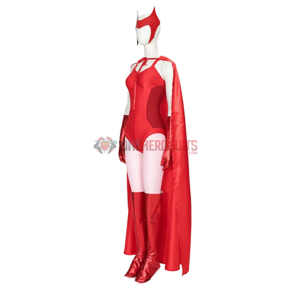 2021 WandaVision Wanda Cosplay Costume OneHeroSuits 3 2021 WandaVision Wanda Cosplay Costume OneHeroSuits