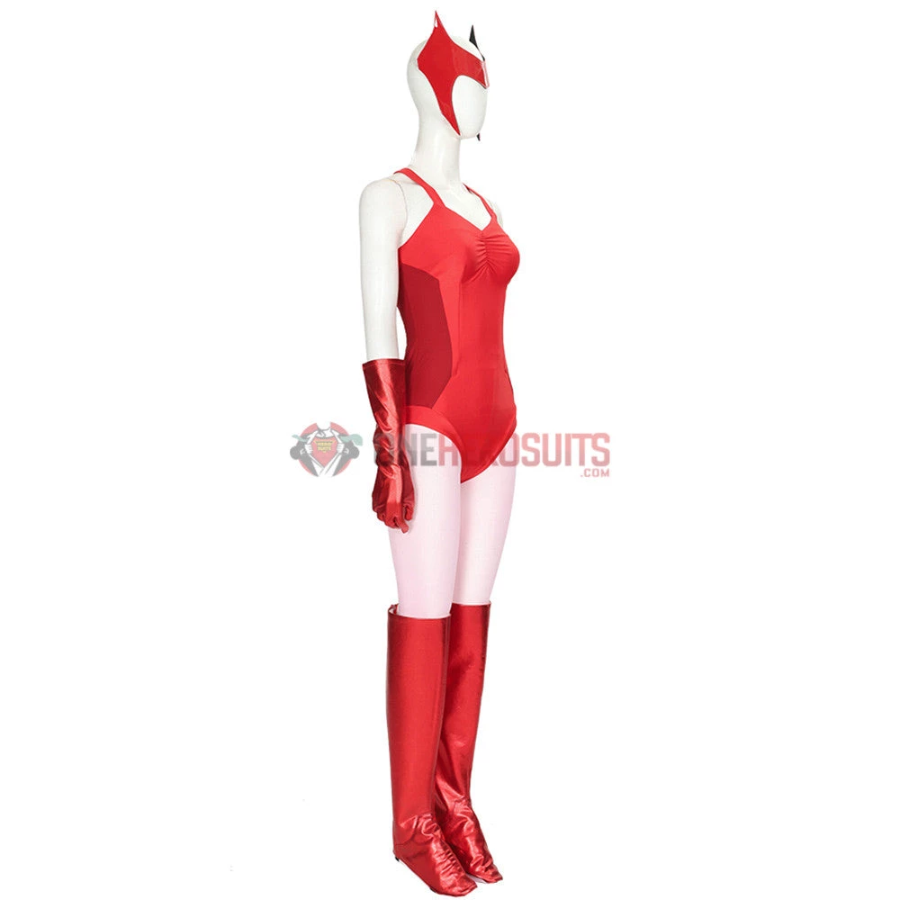 2021 WandaVision Wanda Cosplay Costume OneHeroSuits 9 2021 WandaVision Wanda Cosplay Costume OneHeroSuits