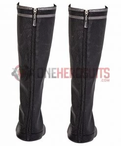 OneHeroSuits Costumes Justice League Superman Cosplay Boots Superman Black Shoes