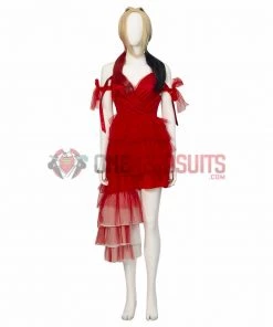 OneHeroSuits The Suicide Squad Red Dress Cosplay Costumes Harley Quinn Top Leval Suits 35 OneHeroSuits The Suicide Squad Red Dress Cosplay Costumes Harley Quinn Top Leval Suits