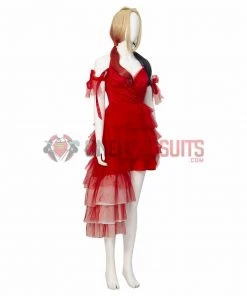 OneHeroSuits The Suicide Squad Red Dress Cosplay Costumes Harley Quinn Top Leval Suits 37 OneHeroSuits The Suicide Squad Red Dress Cosplay Costumes Harley Quinn Top Leval Suits