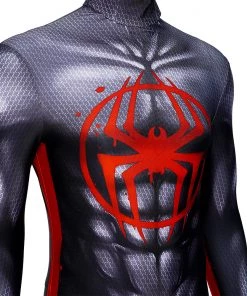 OneHeroSuits Spiderman Across The Spider-Verse Cosplay Costumes Black Spider Bodysuit
