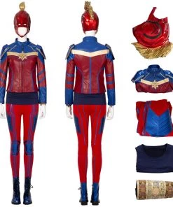 OneHeroSuits Ms. Marvel Cosplay Costumes Kamala Top Level Suits With Helmet