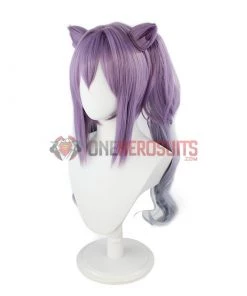 OneHeroSuits Genshin Impact Keqing Cosplay Wig