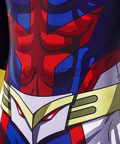 OneHeroSuits All Might Cosplay Costumes My Hero Academia Blue Bodysuit