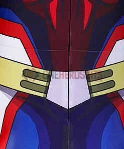 OneHeroSuits All Might Cosplay Costumes My Hero Academia Blue Bodysuit