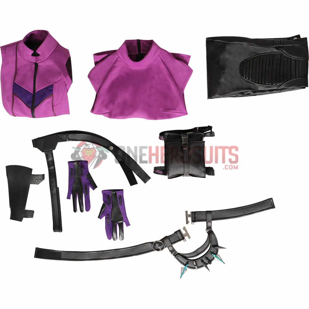 OneHeroSuits Female Hawkeye Cosplay Costumes Kate Bishop Top Level Suits 2 OneHeroSuits Female Hawkeye Cosplay Costumes Kate Bishop Top Level Suits