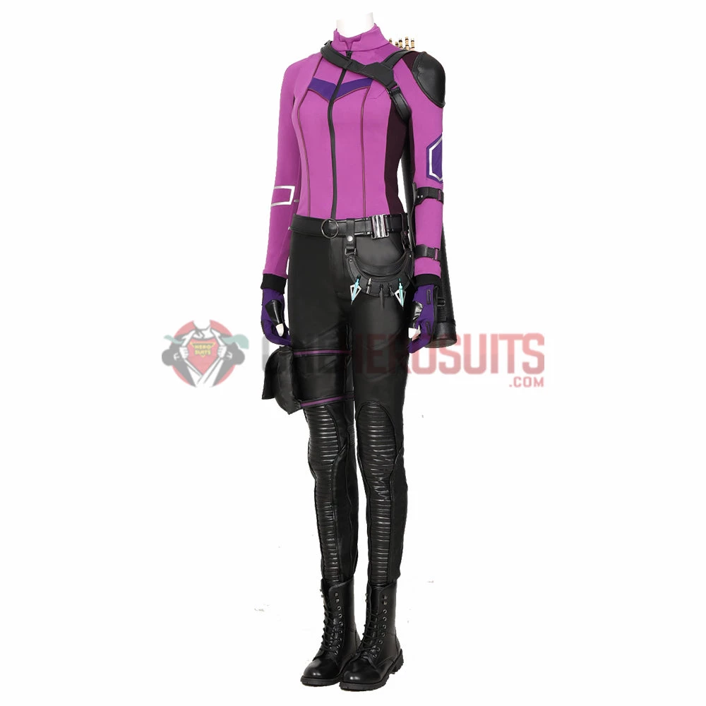 OneHeroSuits Female Hawkeye Cosplay Costumes Kate Bishop Top Level Suits 5 OneHeroSuits Female Hawkeye Cosplay Costumes Kate Bishop Top Level Suits