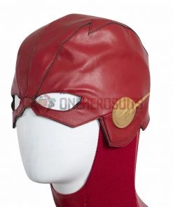 OneHeroSuits The Flash S8 Barry Allen Cosplay Costumes With Golden Boots
