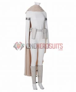 OneHeroSuits Star Wars Cosplay Costumes Padmé Amidala White Suits