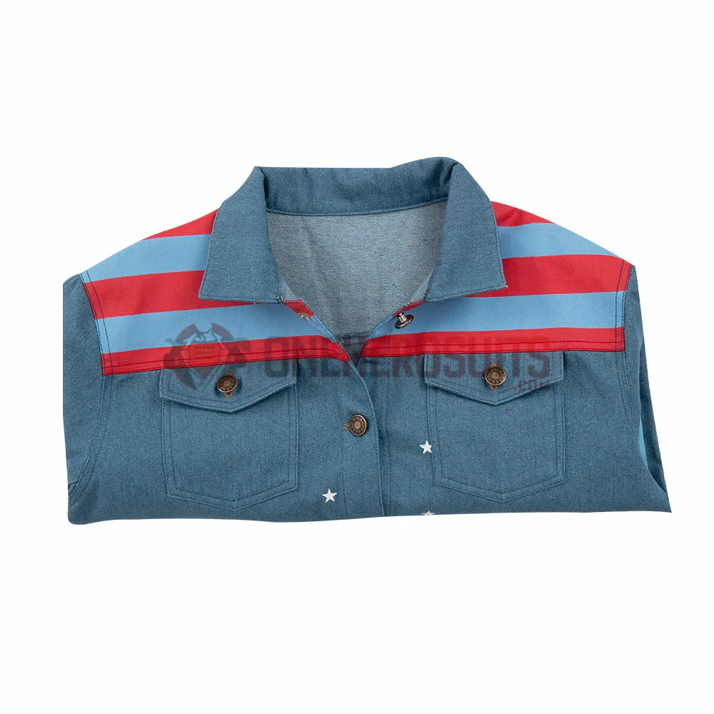 OneHeroSuits Doctor Strange 2 Cosplay Costumes Miss America Blue Coat 8 OneHeroSuits Doctor Strange 2 Cosplay Costumes Miss America Blue Coat