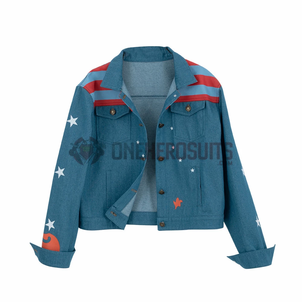 OneHeroSuits Doctor Strange 2 Cosplay Costumes Miss America Blue Coat 3 OneHeroSuits Doctor Strange 2 Cosplay Costumes Miss America Blue Coat