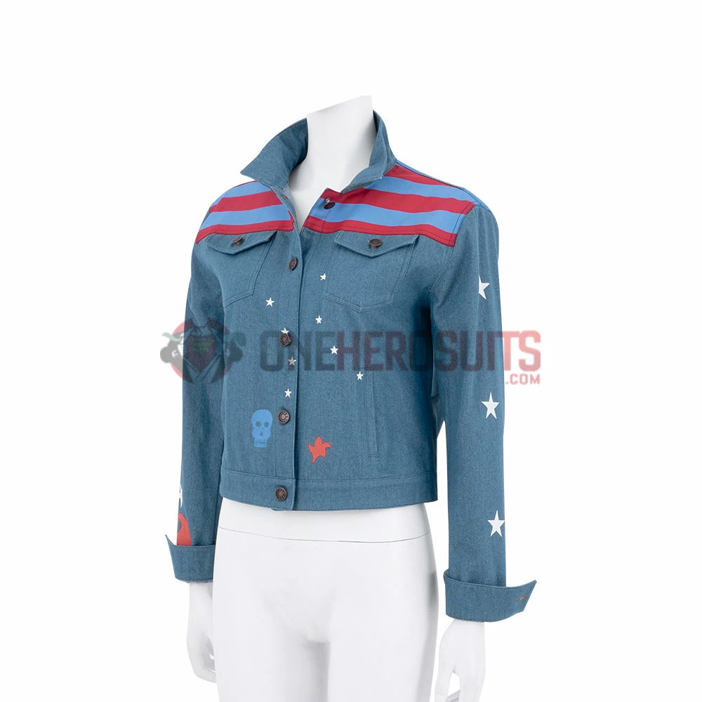 OneHeroSuits Doctor Strange 2 Cosplay Costumes Miss America Blue Coat 5 OneHeroSuits Doctor Strange 2 Cosplay Costumes Miss America Blue Coat