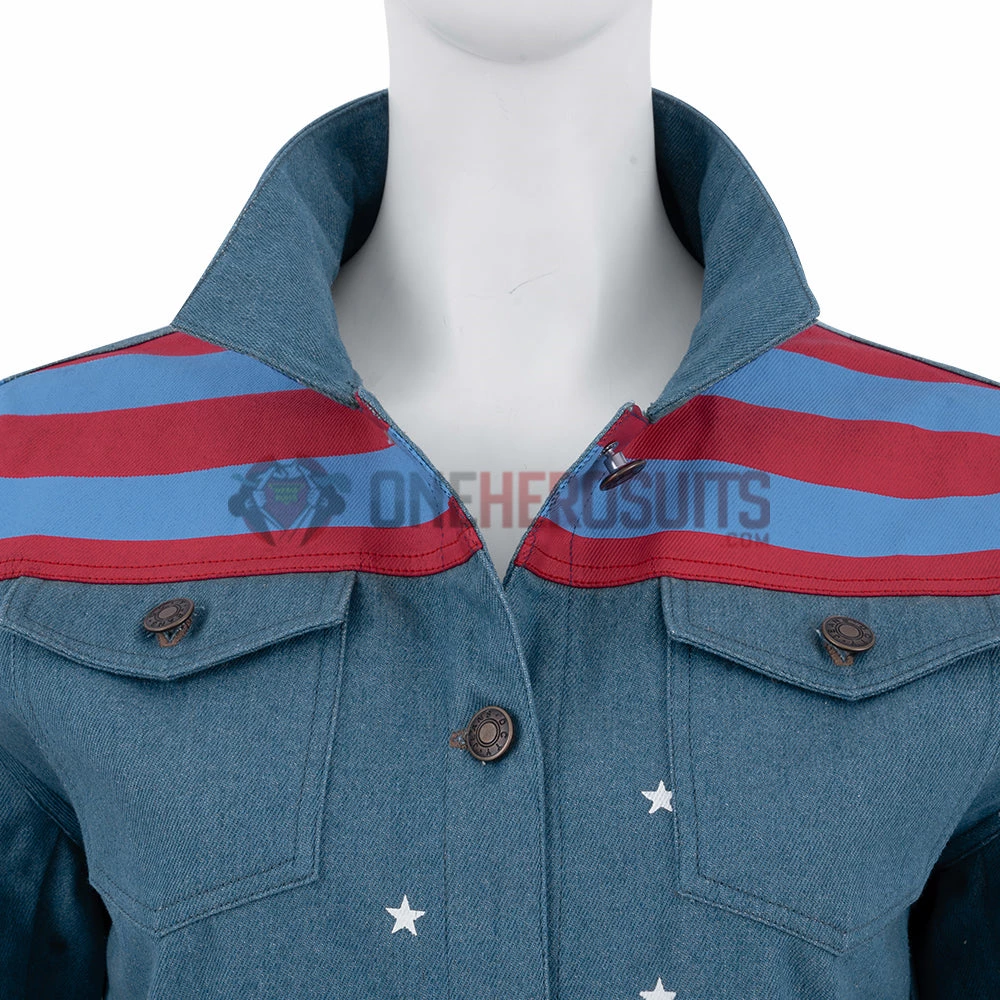 OneHeroSuits Doctor Strange 2 Cosplay Costumes Miss America Blue Coat 9 OneHeroSuits Doctor Strange 2 Cosplay Costumes Miss America Blue Coat