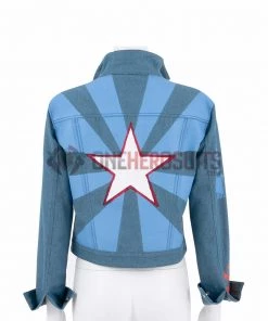 OneHeroSuits Doctor Strange 2 Cosplay Costumes Miss America Blue Coat 26 OneHeroSuits Doctor Strange 2 Cosplay Costumes Miss America Blue Coat