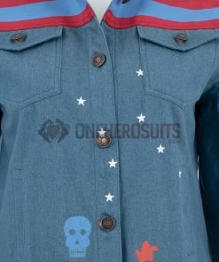 OneHeroSuits Doctor Strange 2 Cosplay Costumes Miss America Blue Coat 36 OneHeroSuits Doctor Strange 2 Cosplay Costumes Miss America Blue Coat