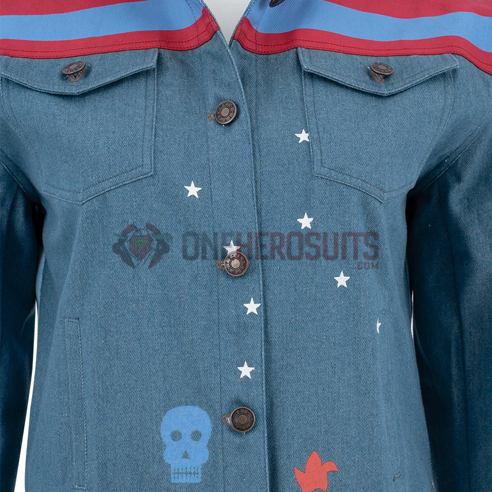 OneHeroSuits Doctor Strange 2 Cosplay Costumes Miss America Blue Coat 16 OneHeroSuits Doctor Strange 2 Cosplay Costumes Miss America Blue Coat