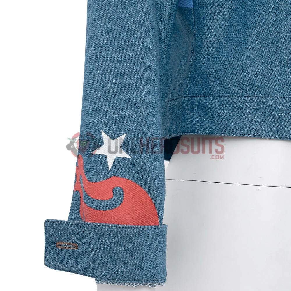 OneHeroSuits Doctor Strange 2 Cosplay Costumes Miss America Blue Coat 19 OneHeroSuits Doctor Strange 2 Cosplay Costumes Miss America Blue Coat