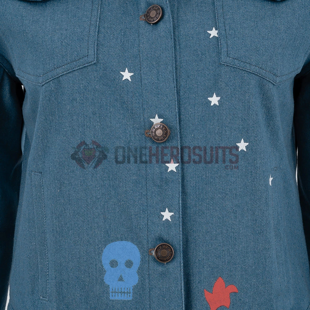 OneHeroSuits Doctor Strange 2 Cosplay Costumes Miss America Blue Coat 15 OneHeroSuits Doctor Strange 2 Cosplay Costumes Miss America Blue Coat