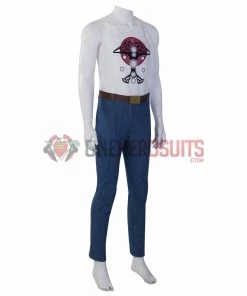 OneHeroSuits Thor 4 Love And Thunder Cosplay Costumes Red Vest Top Level Suits