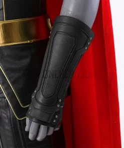 OneHeroSuits Thor 4 Cosplay Costumes Fur Collar Black Top Level Suits