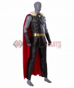 OneHeroSuits Thor 4 Cosplay Costumes Fur Collar Black Top Level Suits