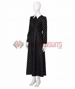 OneHeroSuits The Addams Family Cosplay Costume Wednesday Addams Dress Costumes 17 OneHeroSuits The Addams Family Cosplay Costume Wednesday Addams Dress Costumes